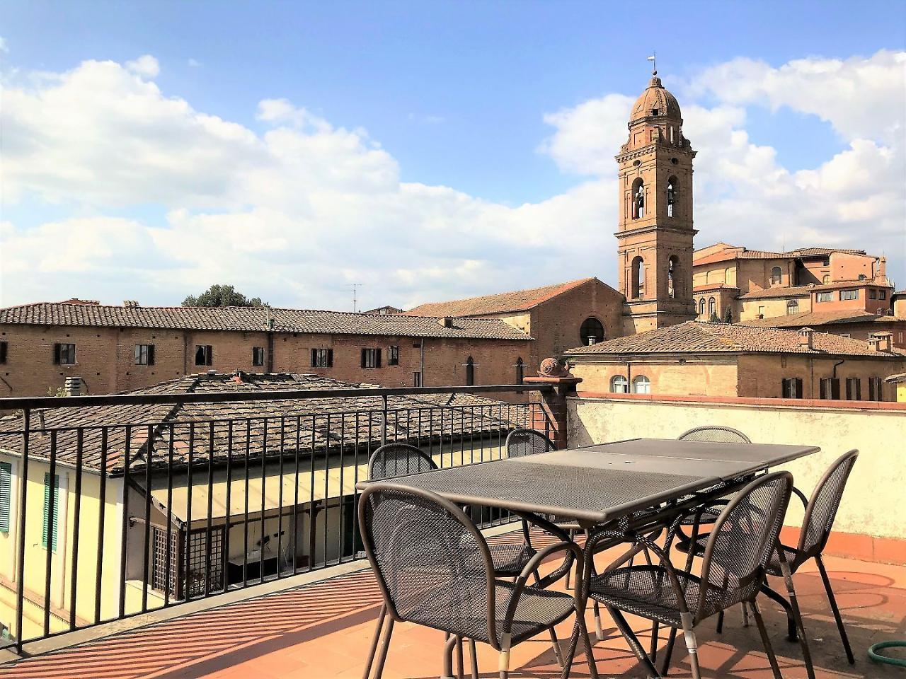 La Diana Lägenhet Siena Exteriör bild